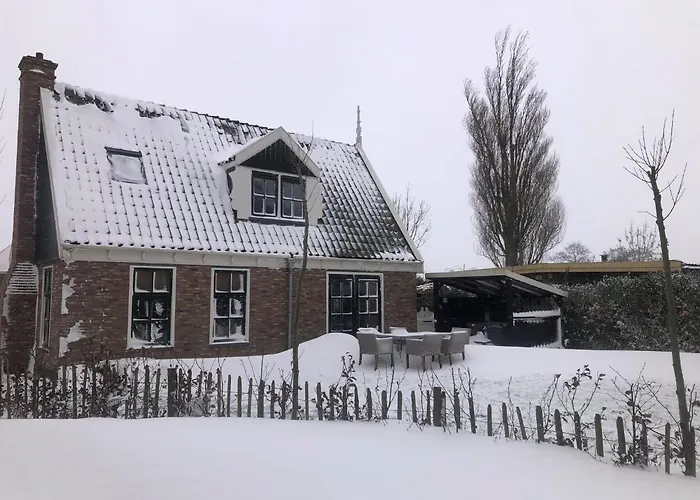 In Netherlands With Hot Tub & Garden Villa Hippolytushoef